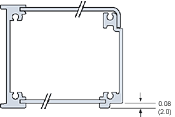Recessed Bottom Cover