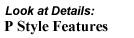 P Style Features
